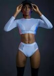 Oops! The Camel Toe On This Sierra Leonean Model Though (18+