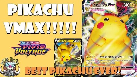 Pikachu VMAX Revealed - The Best Pikachu Ever! (Sword & Shie