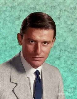 Roddy McDowall, Vintage Actor Painting by Esoterica Art Agen