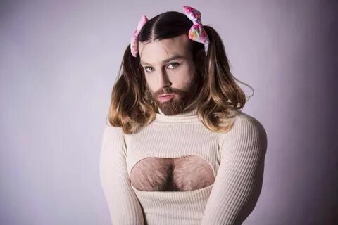 Man boob or ladybeard