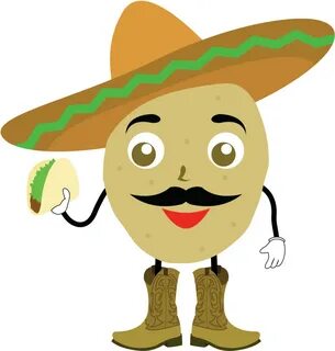 Tacos Clipart Sombrero - Taco - Png Download - Full Size Cli