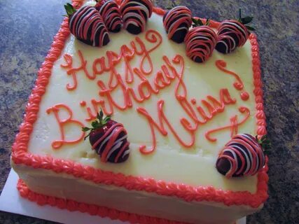 12 Happy Birthday Melissa Designer Cakes Photo - Happy Birth