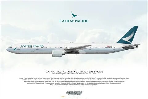 Cathay Pacific Boeing 777-367ER B-KPM.