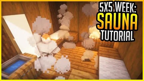 Minecraft: 5x5 Sauna Tutorial ✨ 5x5 Week: Day 5 ✨ ErikOnHisP