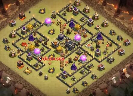 3+ Best TH9 War Base Anti Everything 2022(New!
