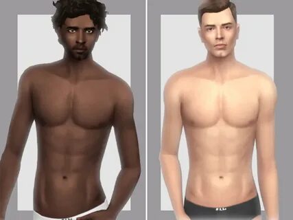 The Sims Resource - Ricky - male skin overlay