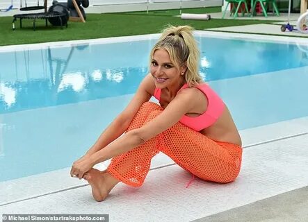 Dorit Kemsley stars in pool photoshoot for her own Beverly B