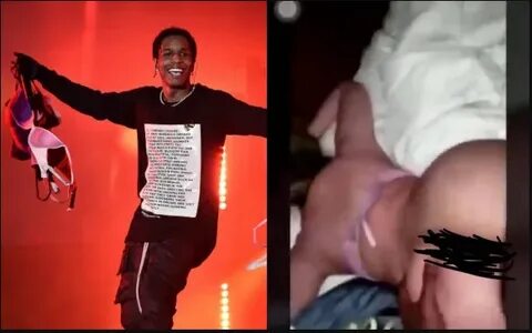 A $AP Rocky addresses his alleged sex tape leak - Ghanaquest