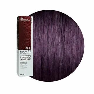 3V Darkest Plum Brown Permanent Liqui-Creme Hair Color by AG