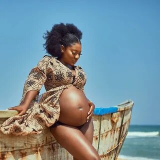 Yvonne Jegede Shares Sultry Maternity Photos Amid Marriage C