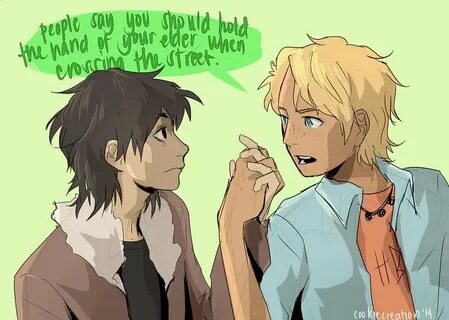 "And in that moment, I swear we were titans" Solangelo, Perc