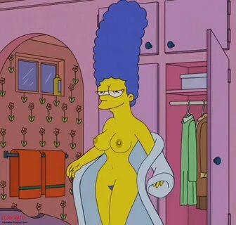Simpsons marge nude