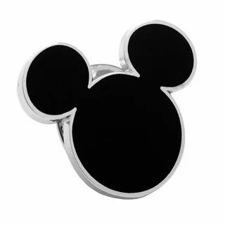 Disney's Mickey Mouse Head Silhouette Lapel Pin