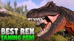 The Best and Cheapest Rex Trap - Ark Survival Evolved - YouT