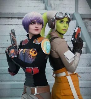 Star Wars Rebels Cosplay: Sabine and Herau00a0,#Rebels# Wars