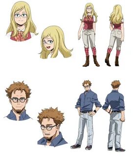 Melissa and David, New Characters for the BnHA Movie! My Her