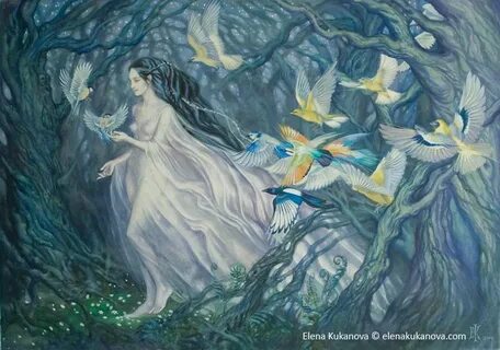 Her magic voice by ekukanova on deviantART Tolkien art, Art,