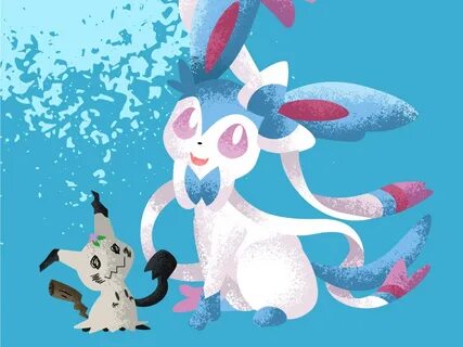 Dribbble - sylveon-mimikyu.jpg by Scott Colson