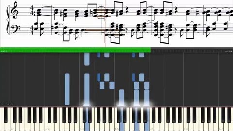 "Radiohead - Karma Police" Piano track tutorial Synthesia +S