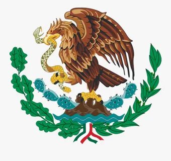 Clip Art Mexico Emblems - Escudo De Mexico Png , Free Transp