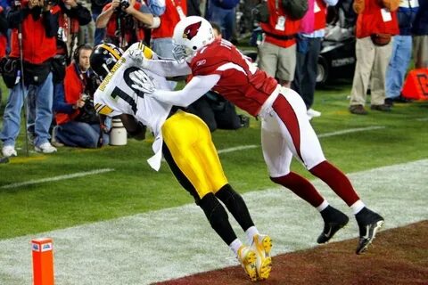 Santonio Holmes catches the game-winning touchdown pass - AB