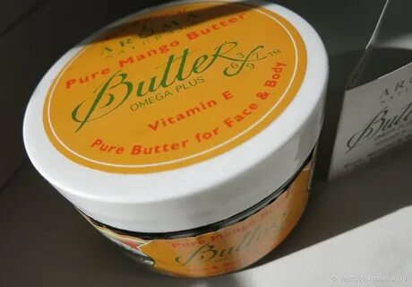 Aroma Naturals, Pure Mango Butter, Face & Body Moisturizer О