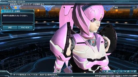 Phantasy Star Online 2 Benchmark Available with Full Charact