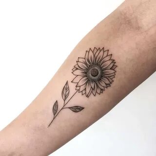 250 Amazing Sunflower Tattoo Designs with Meanings and Ideas