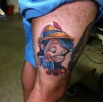 Pinocchio tattoo. Disney tattoos, Movie tattoos, Tattoos