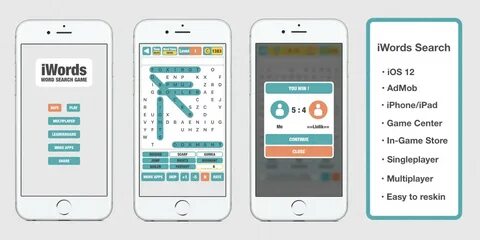 iWords - Word Search Game iOS Source Code CodeZaar