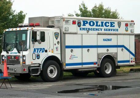 NYPD Emergency Services Unit (ESU) SWAT/Rescue Haz-mat Tru. 