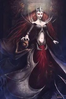 le monde de big Dark fantasy art, Vampire art, Horror art