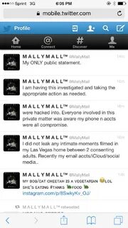 Mally Mall Issues Nikki Mudarris Sex Tape Statement Hollywoo