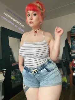 Proxy Paige on Twitter: "Summer shorts and no bra!Don’t forg