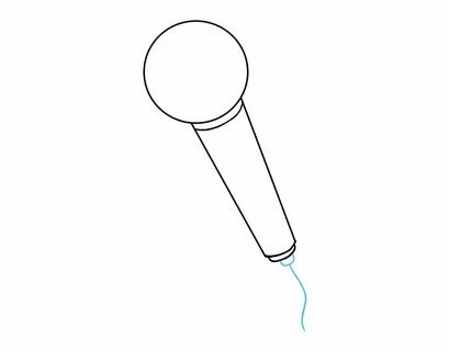 How To Draw - Computer Microphone Png Drawing Transparent PN