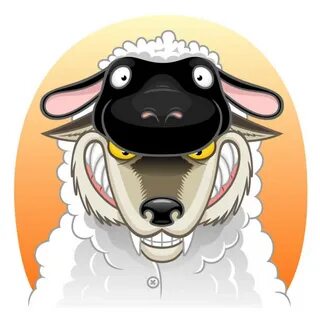 Wolf And Sheep Cartoon Сток видеоклипы - iStock