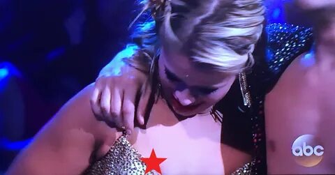 Paige VanZant’s dance was so hot, she accidentally suffered a nip slip on D...