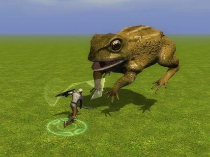 Giant frog The Neverwinter Vault