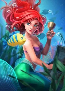 The Little Mermaid, Sophal Lay on ArtStation at https://www.