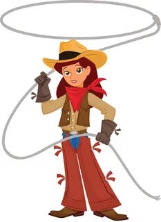 Cowboy Free Cowgirl Clipart 2 Clipartwiz - Lasso Clip Art - 
