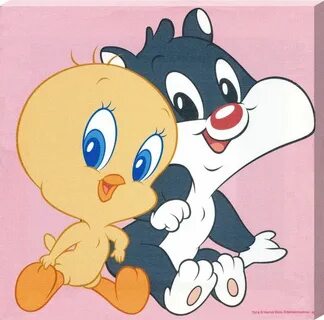 Teeetie and Sylvester as Bsbies Baby looney tunes, Baby cart