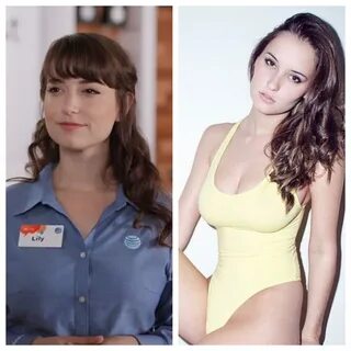 The New Celeb's blog : Milana Vayntrub - AT&T commercial gir