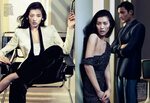 Liu Wen by Sharif Hamza in Giorgio Armani for Vogue China Ma