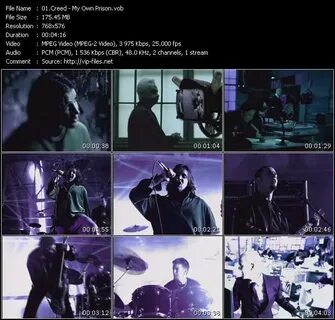 Creed - My Own Prison - Скачать видео из VOB Коллекции "Cree