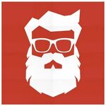 Téléchargez Père Noël Affiche Silhouette Rétro gratuitement 