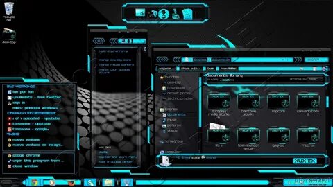 Black xux-ek " Темы для Windows 7