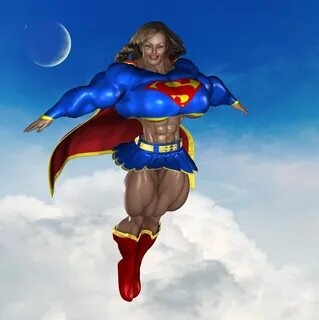 supergirl with extra muscles Supergirl, Character, Skeletor