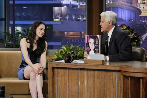 Kristen Stewart at The Tonight Show With Jay Leno - HawtCele