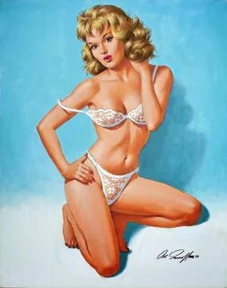 Amazing Vintage Pin-Up Art by Arthur Sarnoff - Fine Art and 