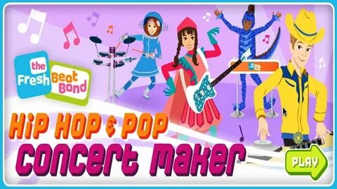 The Fresh Beat Band Concert Maker Game for kids - YouTube